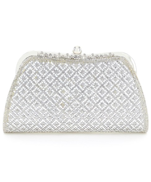 Rhinestone Embellished Evening Clutch