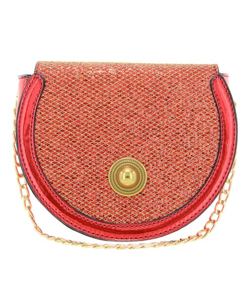 Glitter Saddle-shaped Crossbody Bag Glitter Saddle-shaped Crossbody Bag