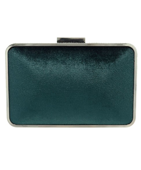 Crystal Frame Velvet Clutch Crystal Frame Velvet Clutch