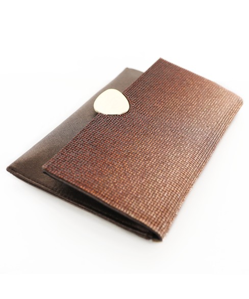 Jewelry Tone Crystal Rhinestone Envelope Clutch
