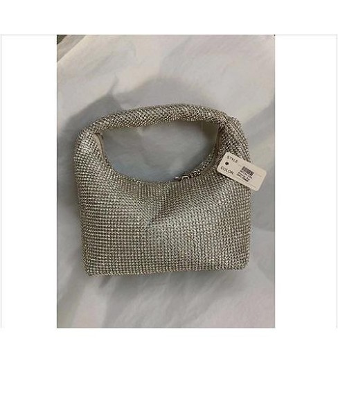 Evening Bag Silver Evening Bag Silver