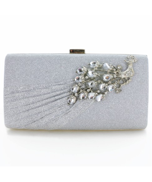 Glitter Rhinestone Pecok Evening Clutch Purses Glitter Rhinestone Pecok Evening Clutch Purses