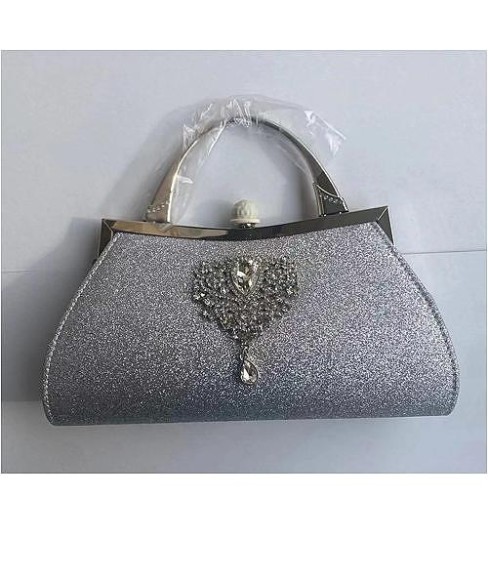 Evening Bag Silver Evening Bag Silver
