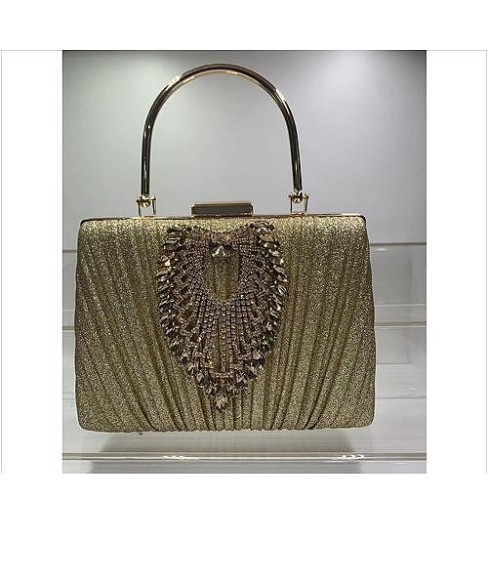 Evening Bag Gold Evening Bag Gold