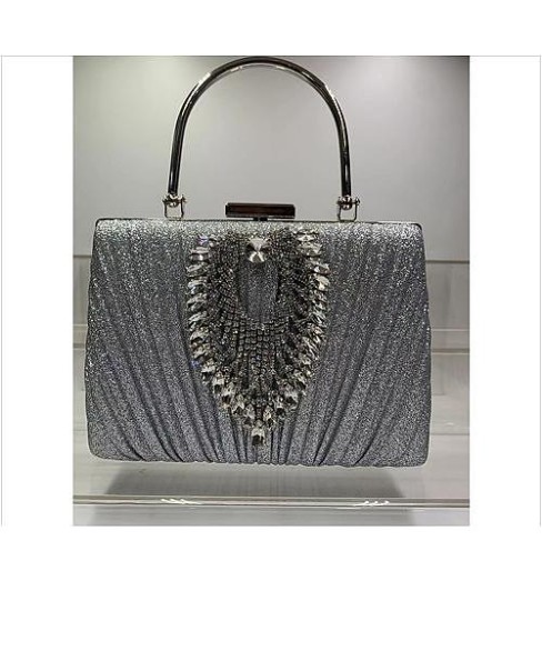 Evening Bag Silver Evening Bag Silver