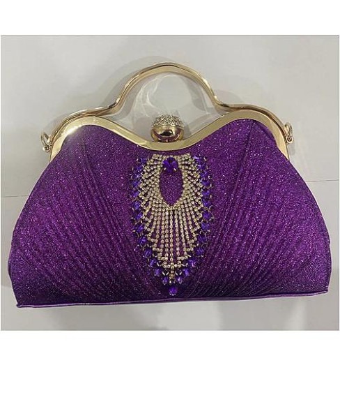 Evening Bag Purple Evening Bag Purple