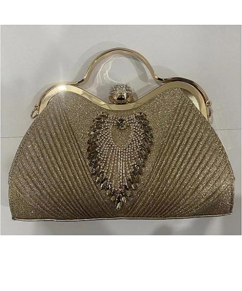 Evening Bag Gold Evening Bag Gold
