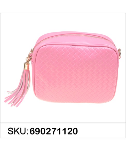 Textured leather crossbody bag Textured leather crossbody bag