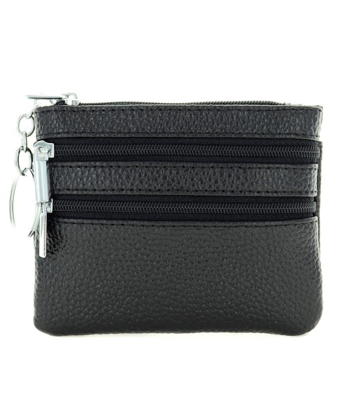 LEATHER WALLER Black LEATHER WALLER Black